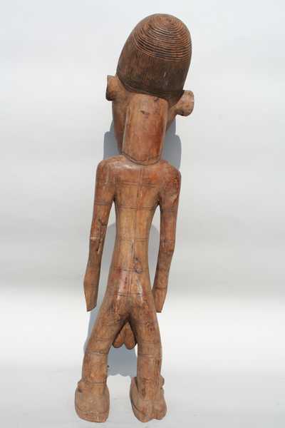 Mangbetu (statue), d`afrique : république dem.du Congo, statuette Mangbetu (statue), masque ancien africain Mangbetu (statue), art du république dem.du Congo - Art Africain, collection privées Belgique. Statue africaine de la tribu des Mangbetu (statue), provenant du république dem.du Congo, 1405/1032 Très belle et rare statue d